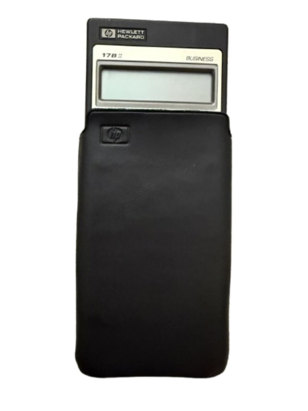 HP 17B II business calculator and case - Picture 4 of 4